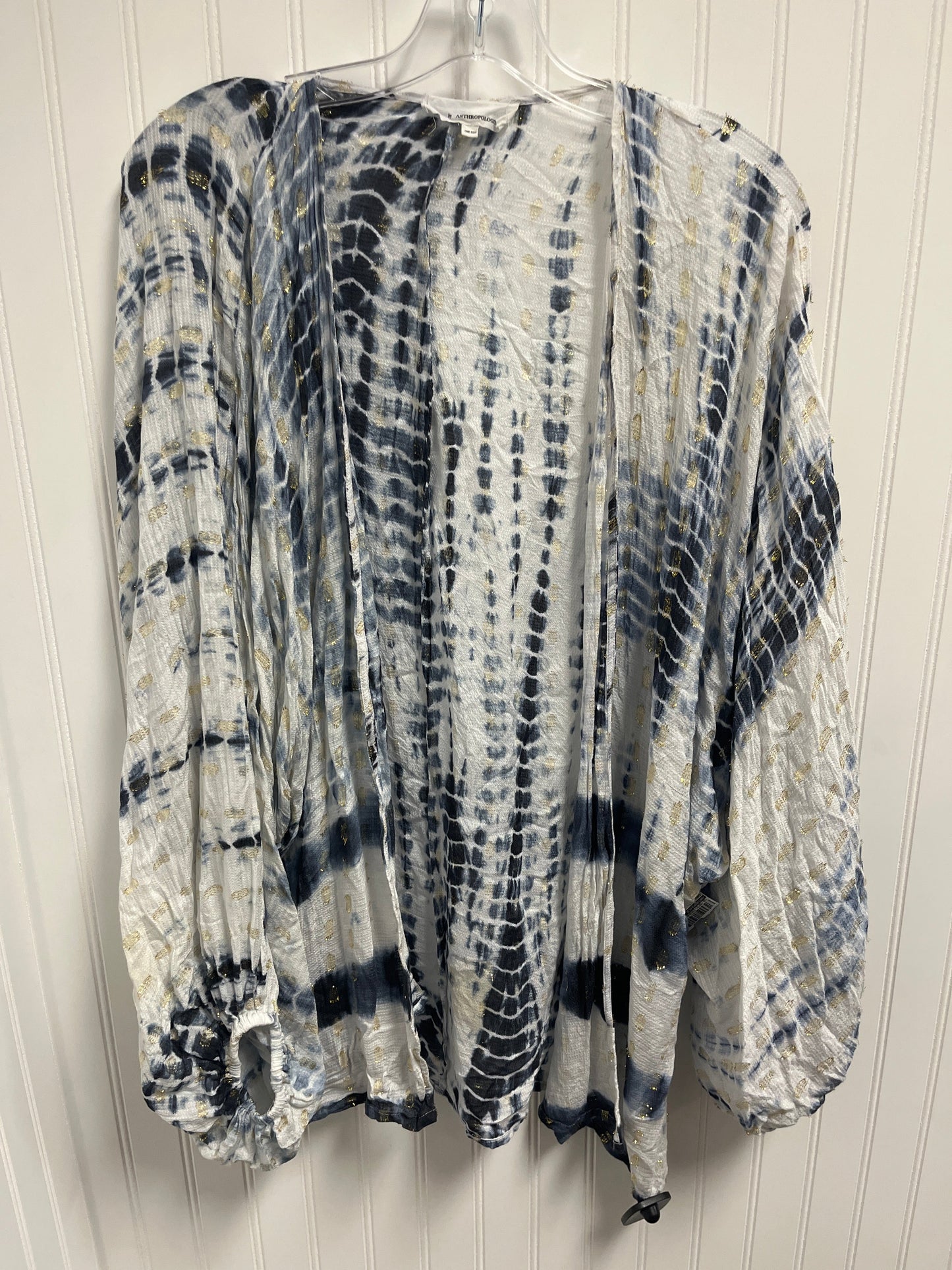 Shawl By Anthropologie In Blue, Size: Osfm