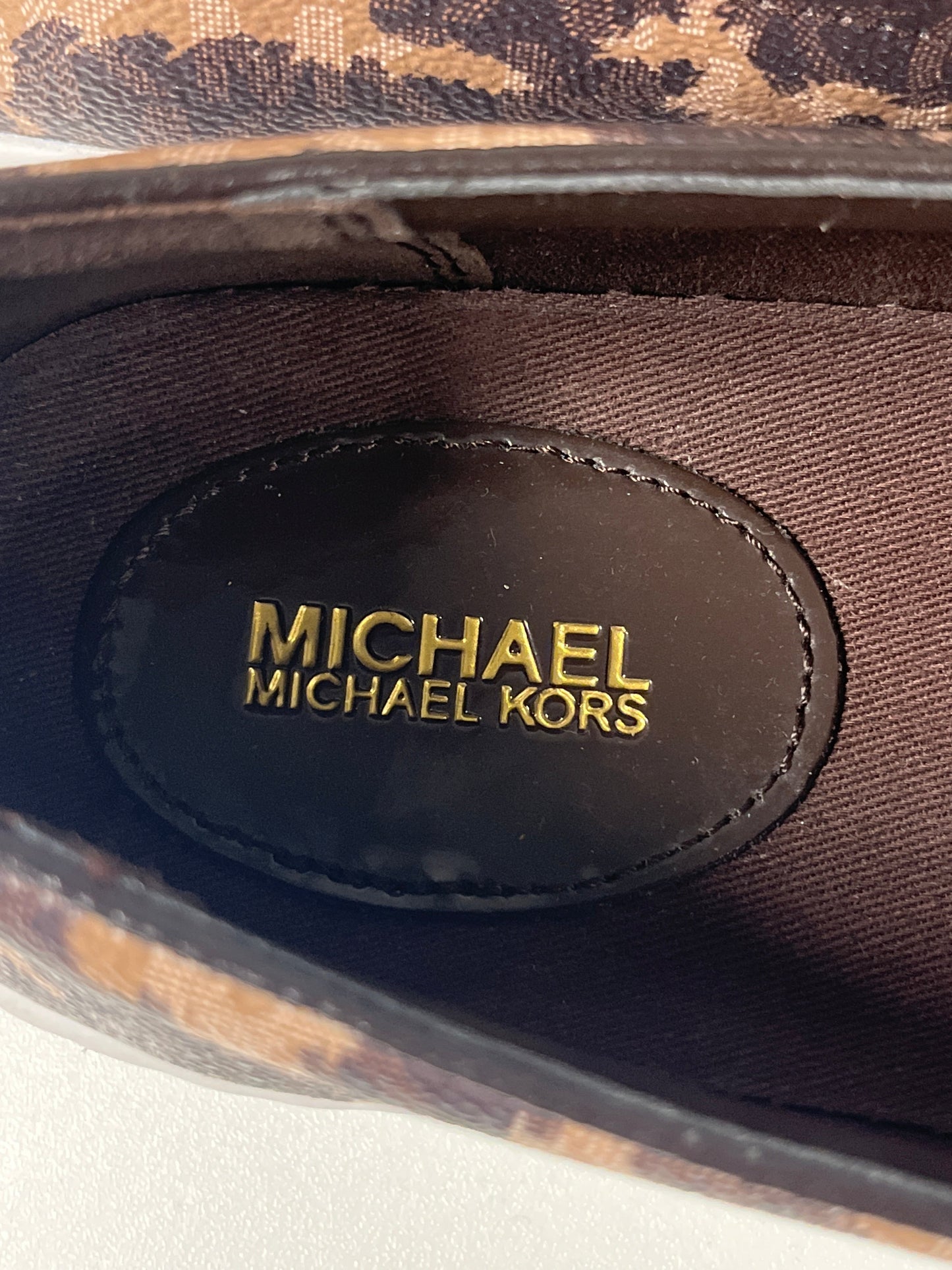 Shoes Flats By Michael By Michael Kors In Leopard Print, Size: 8.5