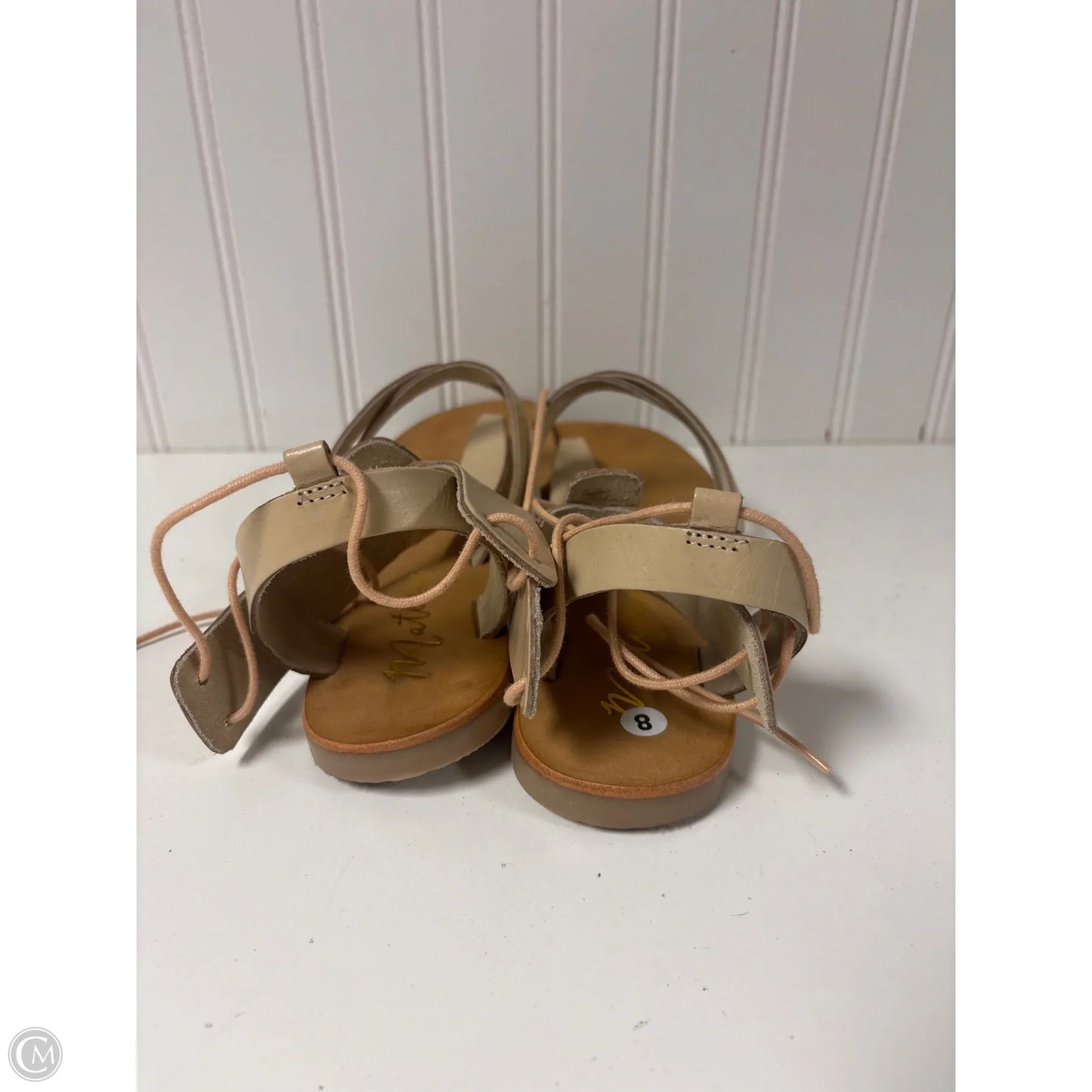 Sandals Flats By Matisse In Cream, Size: 8