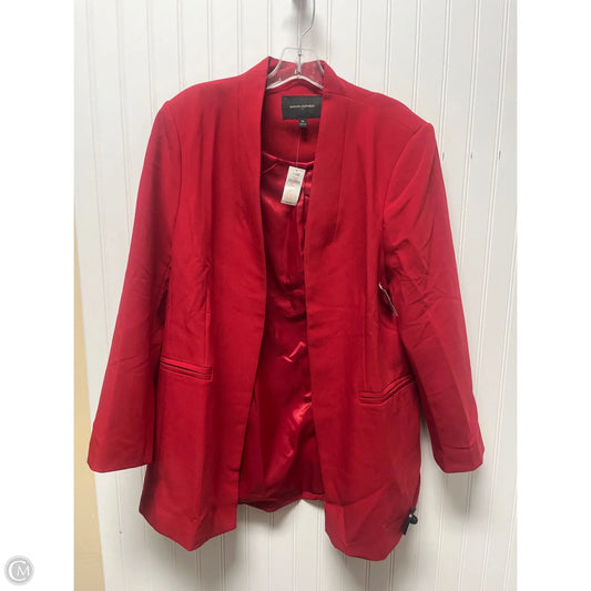 Blazer By Banana Republic In Red, Size: Xl