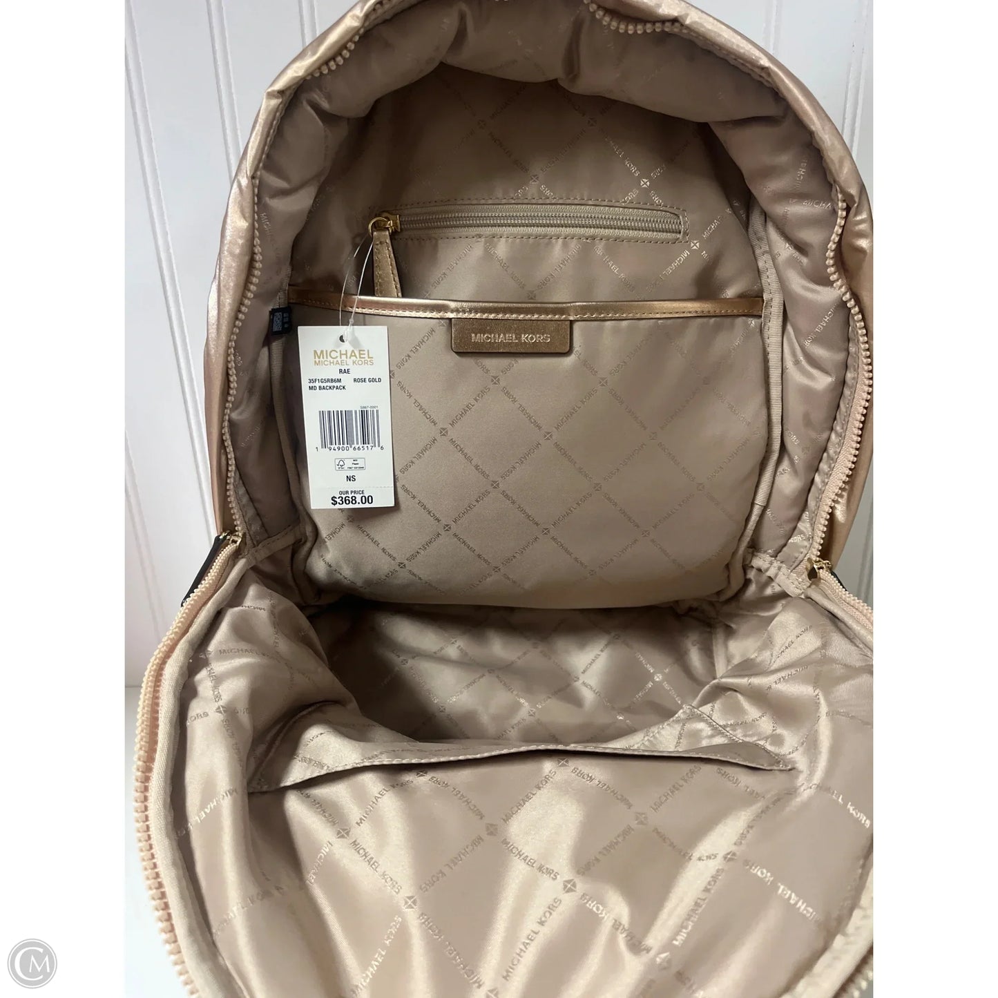 Backpack Designer By Michael Kors, Size: Medium