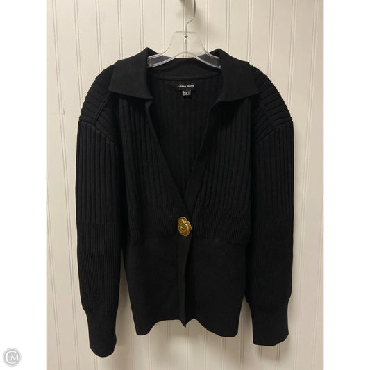 Sweater Cardigan By Clothes Mentor In Black, Size: M