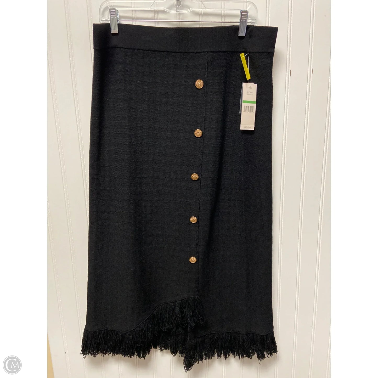 Skirt Midi By Nanette Lepore In Black, Size: L