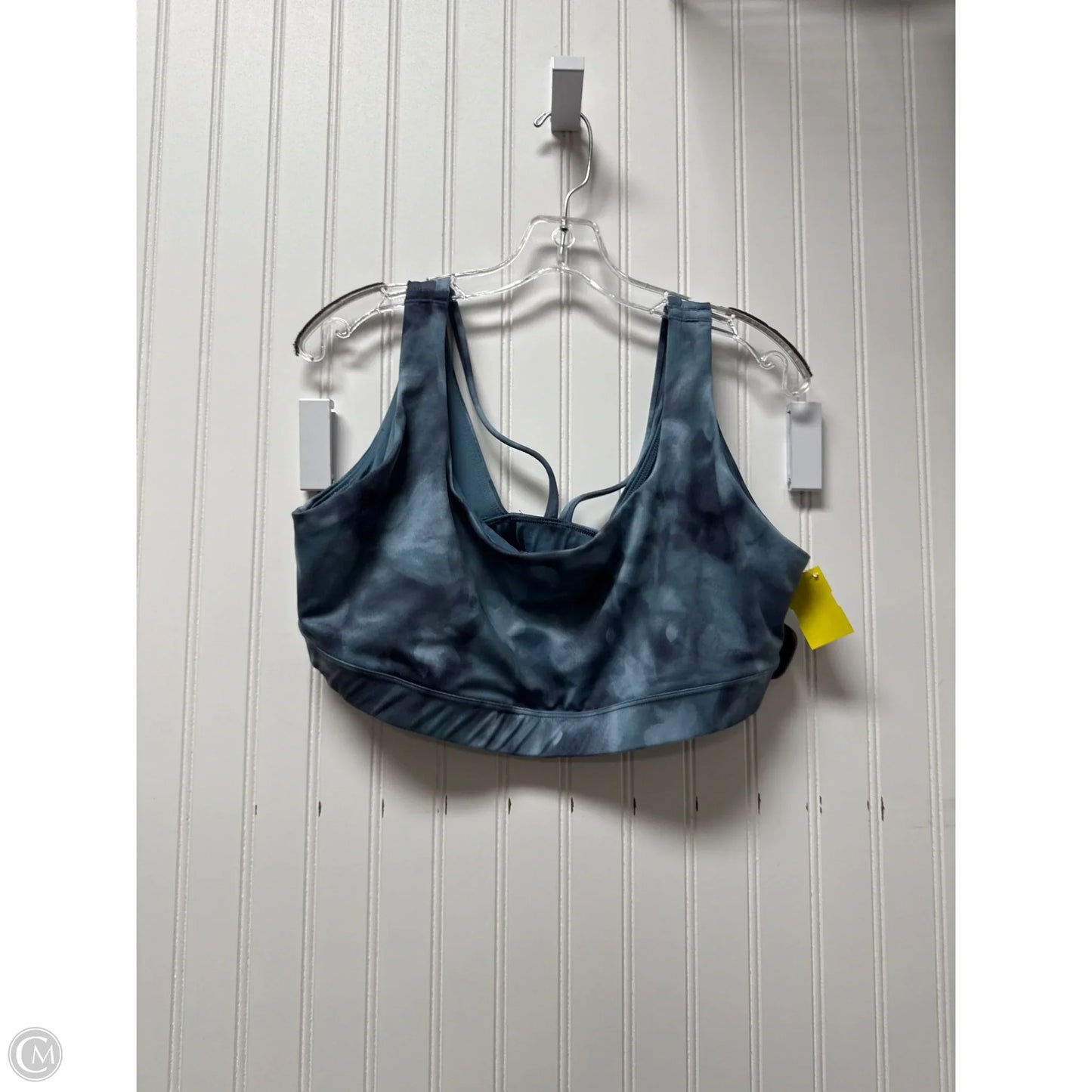 Athletic Bra By Athleta In Tie Dye Print, Size: 1x