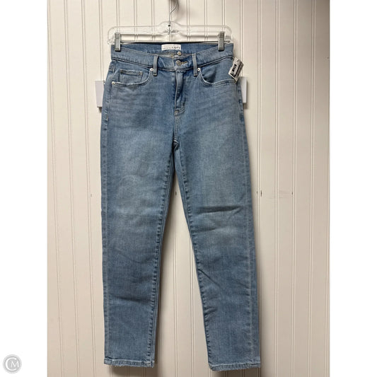 Jeans Skinny By Loft In Blue Denim, Size: 0
