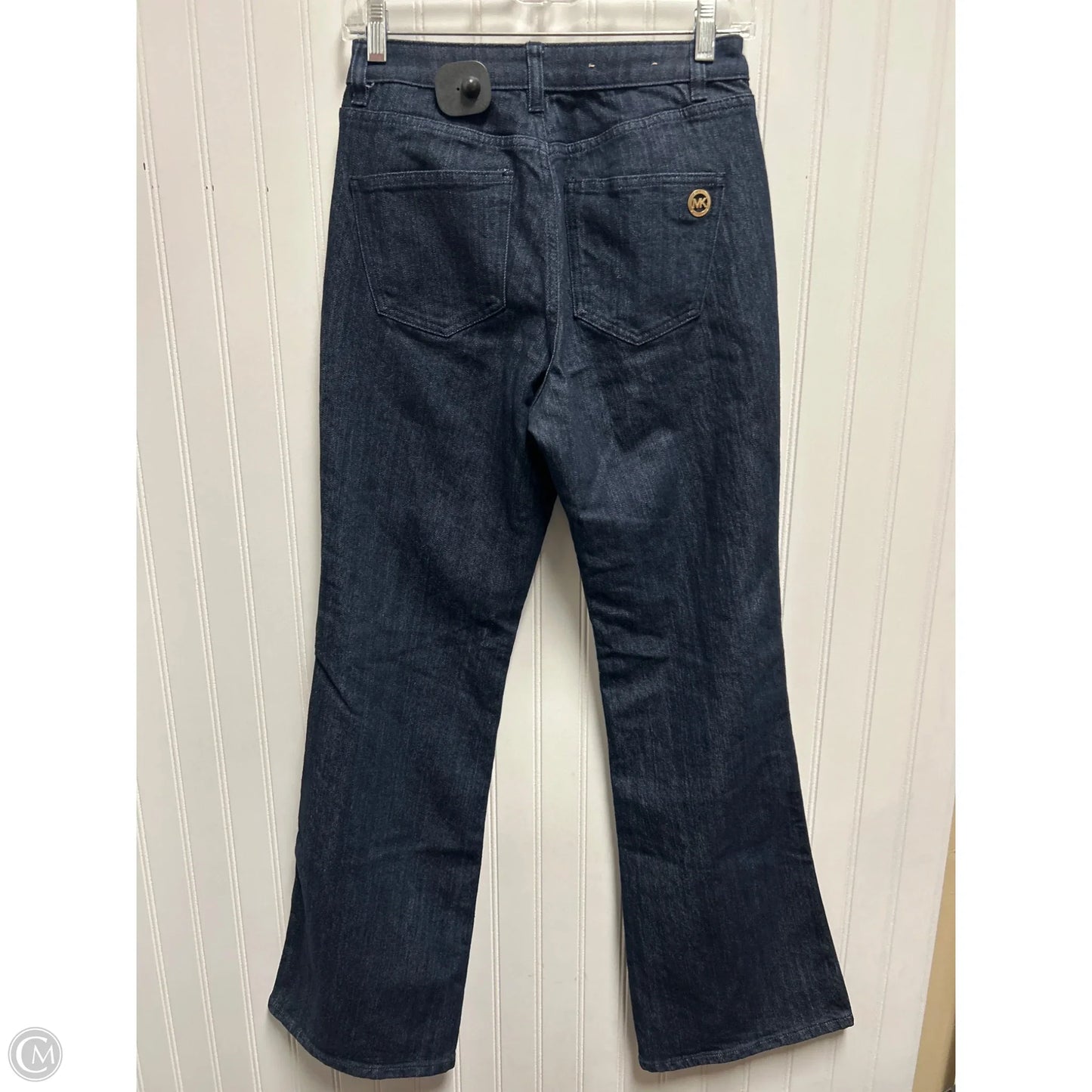 Jeans Flared By Michael By Michael Kors In Blue Denim, Size: 2