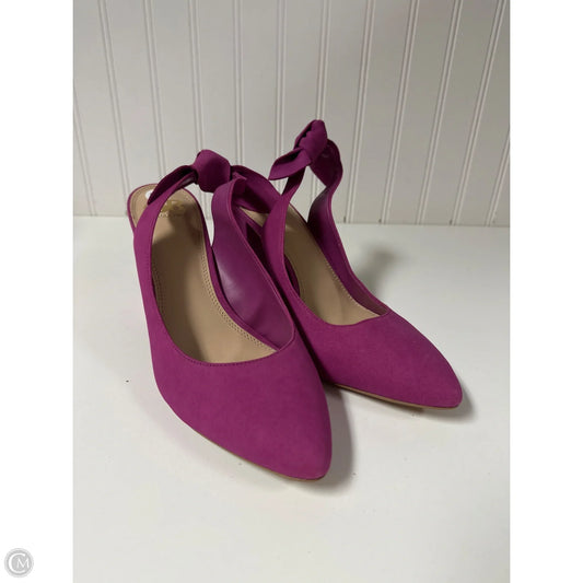 Shoes Heels Block By Gianni Bini In Purple, Size: 10