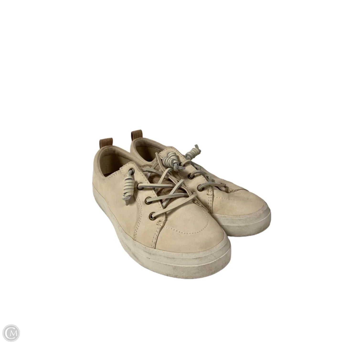 Shoes Sneakers By Sperry In Cream, Size: 7