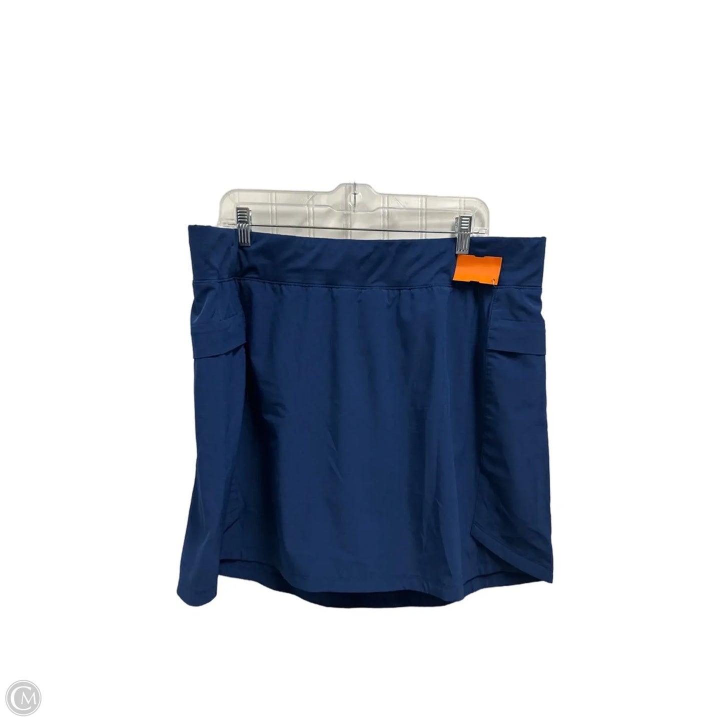 Athletic Skort By Reel Legends In Blue, Size: 1x