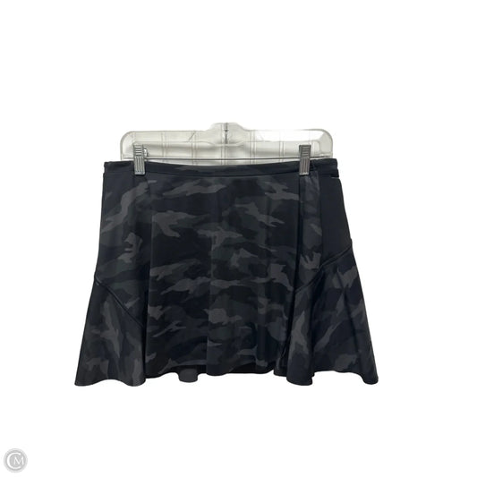 Athletic Skort By Athleta In Camouflage Print, Size: M
