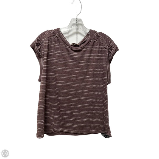 Top Sleeveless By Loft In Mauve, Size: L
