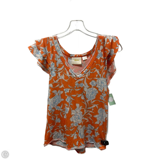 Top Sleeveless By Maeve In Orange, Size: Xs