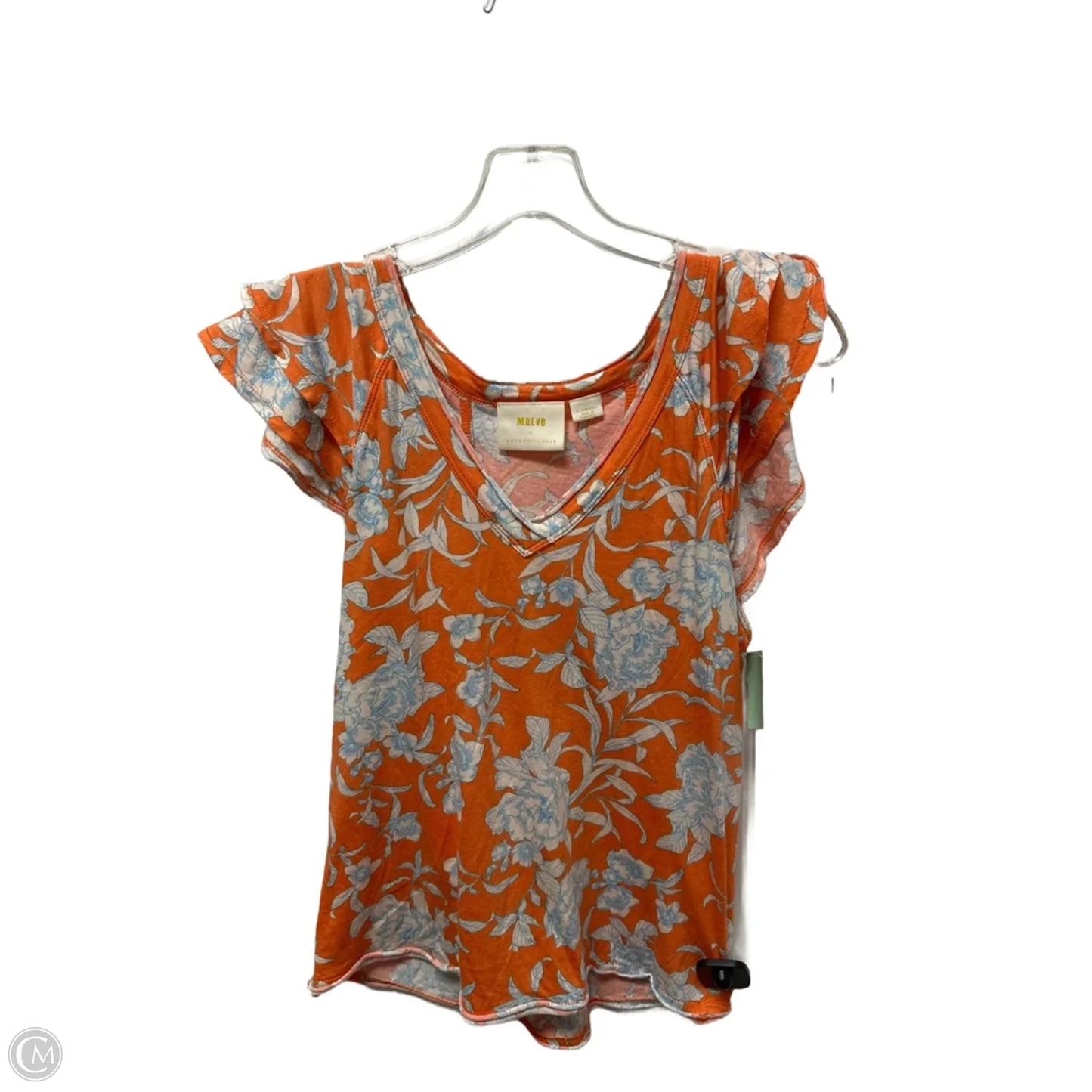 Top Sleeveless By Maeve In Orange, Size: Xs