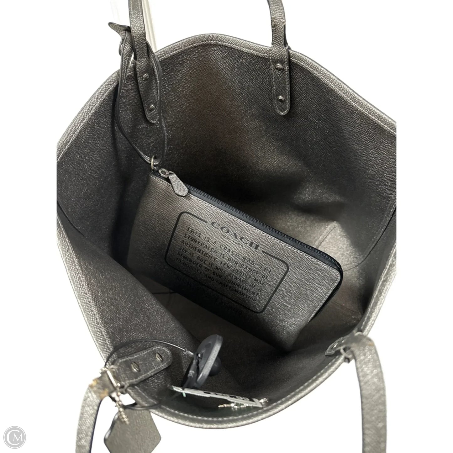 Tote Designer By Coach, Size: Large