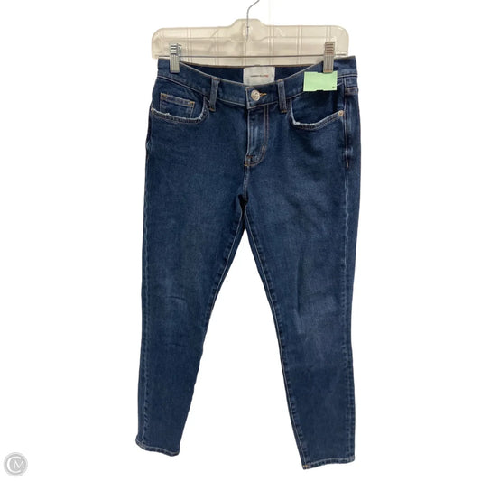 Jeans Skinny By Current/elliott In Blue Denim, Size: 2