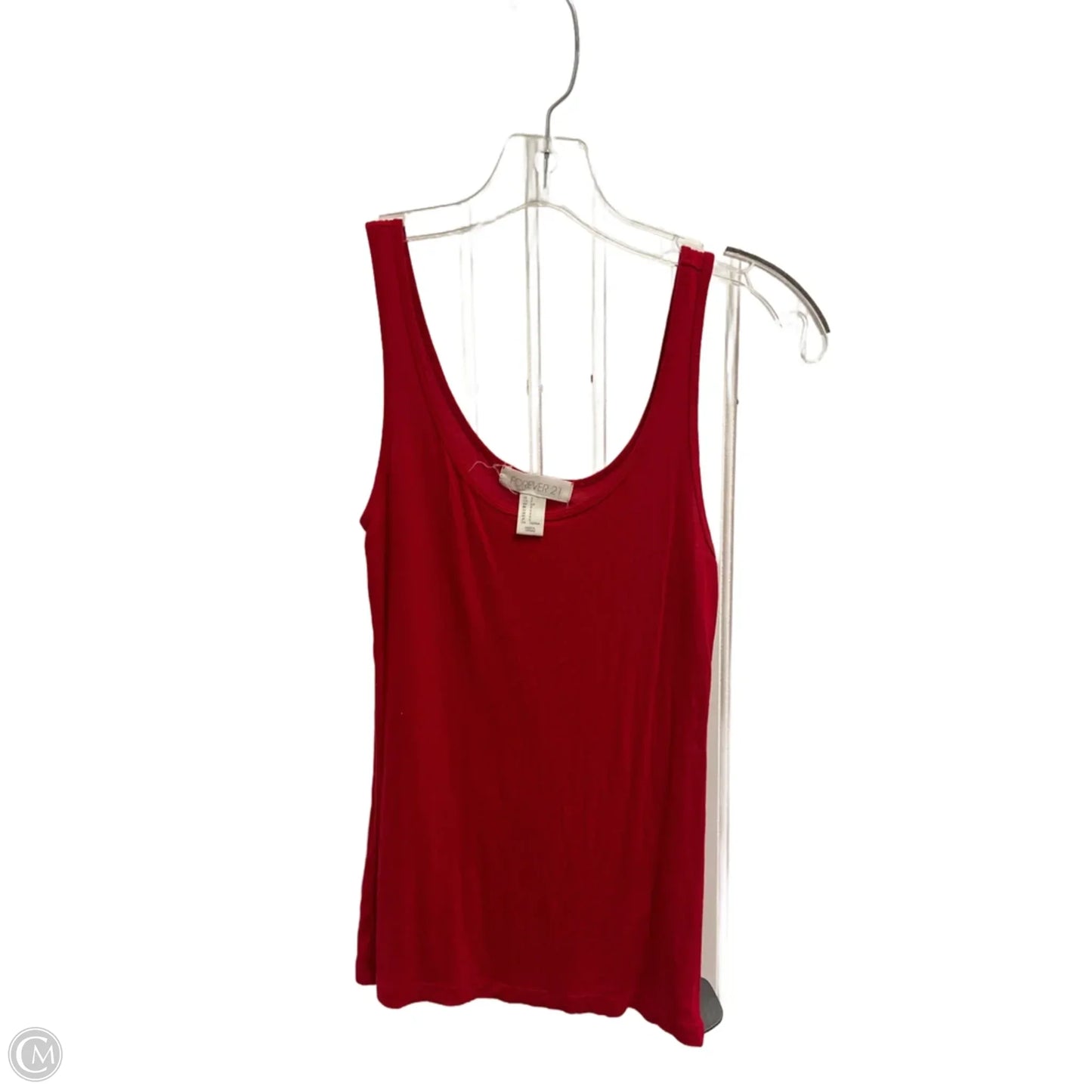 Tank Top By Forever 21 In Red, Size: S