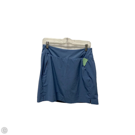 Athletic Skort By Athleta In Blue, Size: M