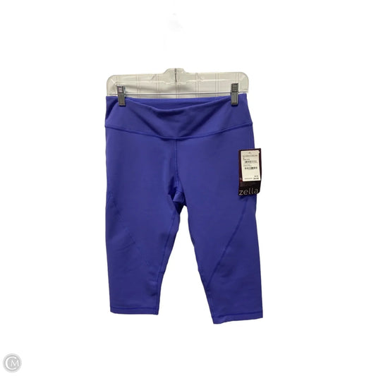 Athletic Capris By Zella In Purple, Size: M