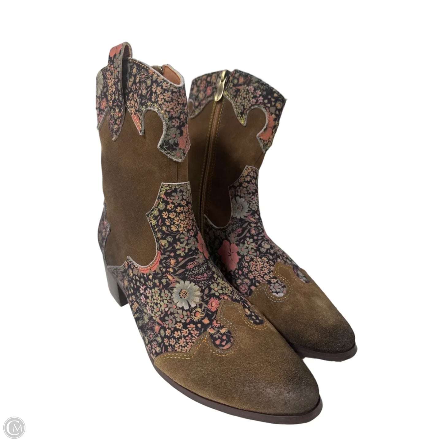 Boots Western By Clothes Mentor In Brown, Size: 10