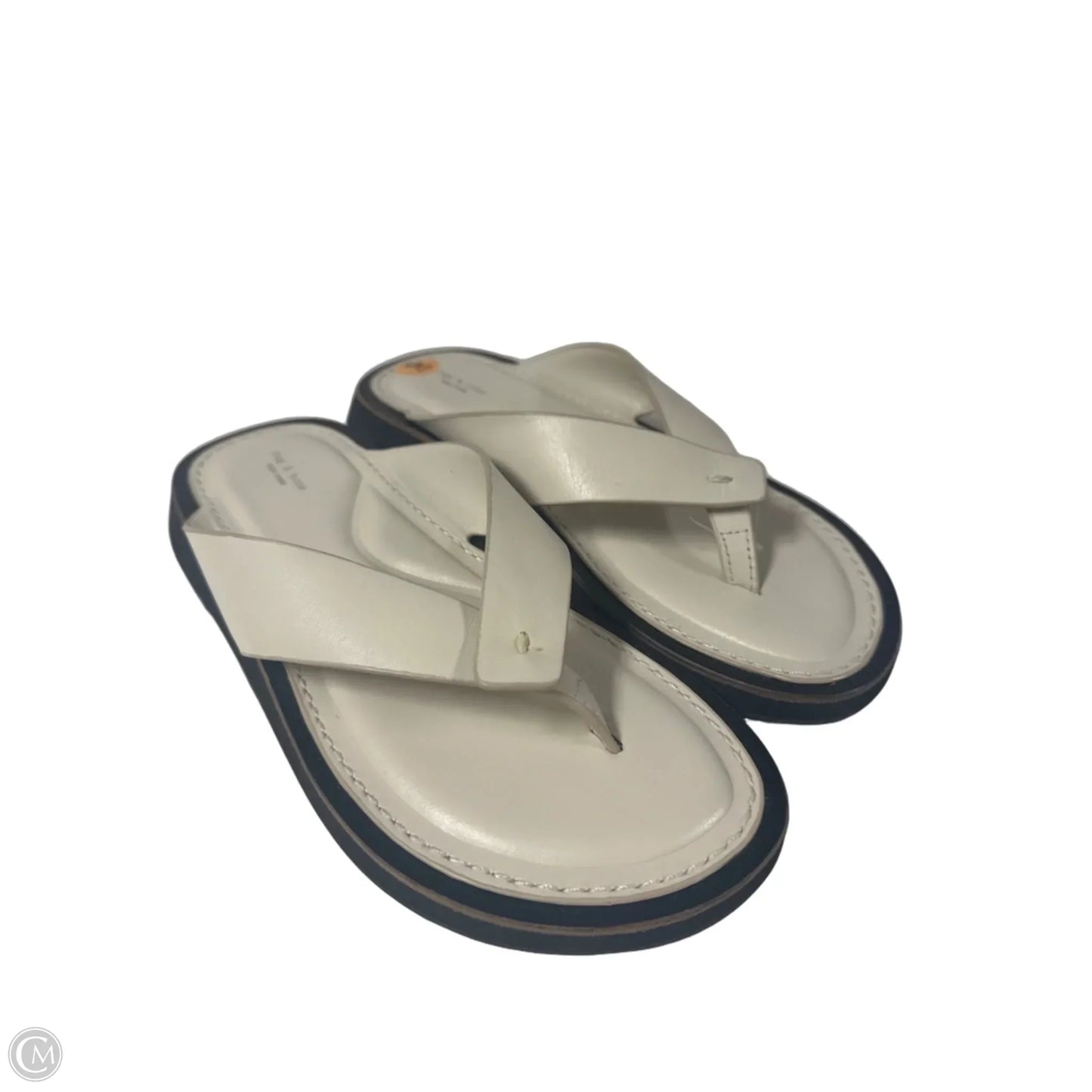 Sandals Flats By Rag And Bone In Ivory, Size: 5