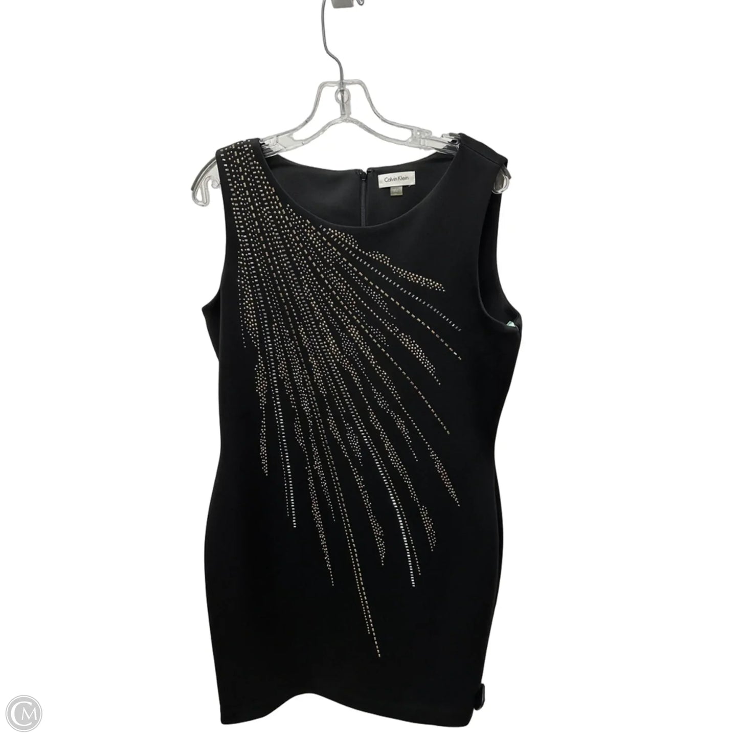 Dress Party Short By Calvin Klein In Black, Size: Xl