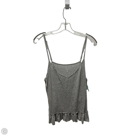 Top Sleeveless By Inc In Grey, Size: 1x