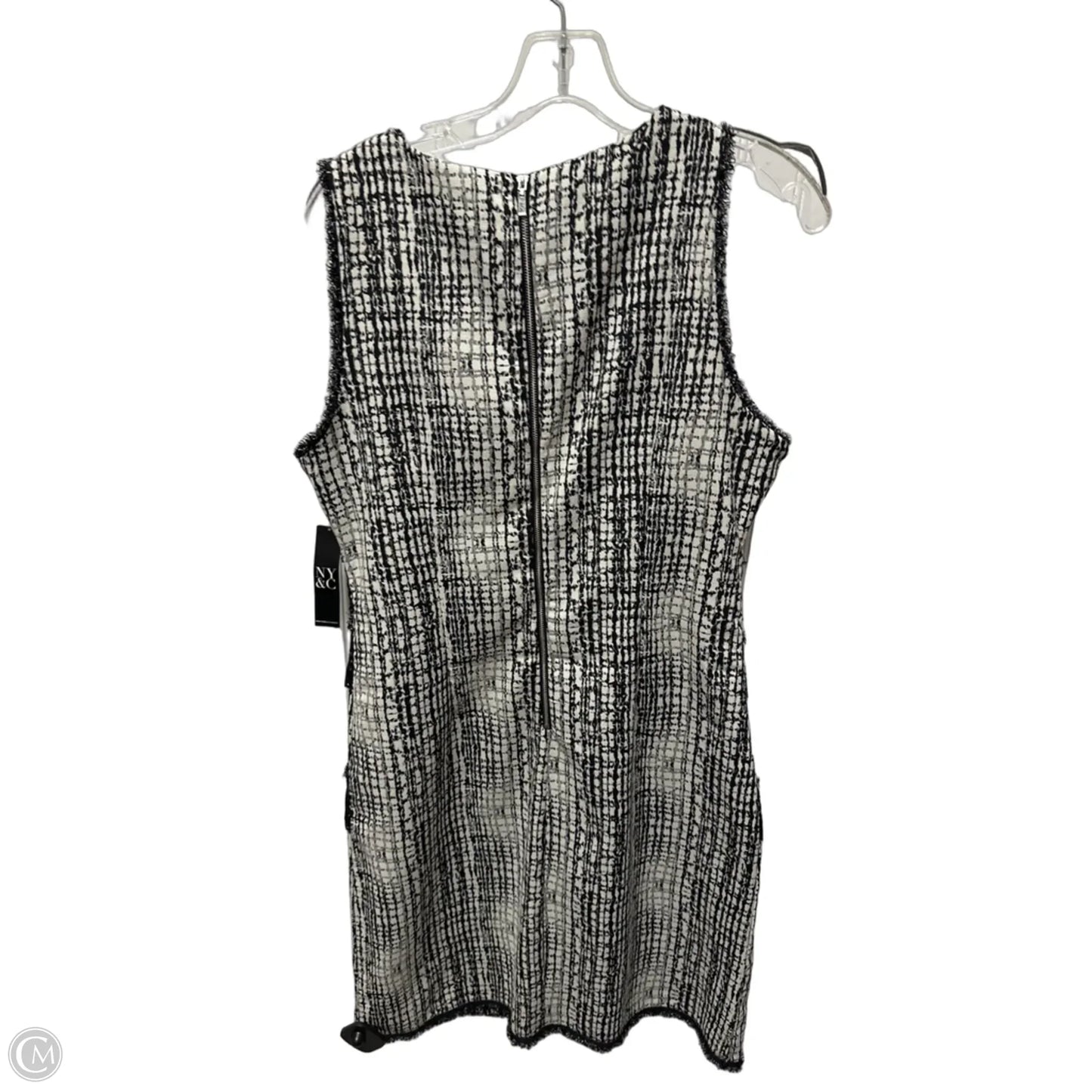 Dress Party Short By New York And Co In Grey, Size: S