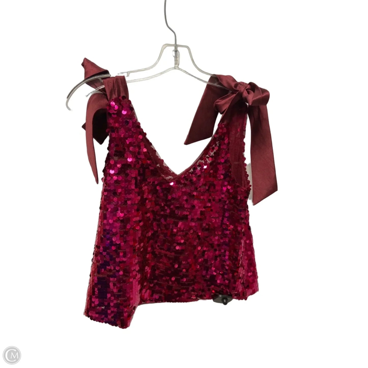 Top Sleeveless By Maeve In Pink, Size: S