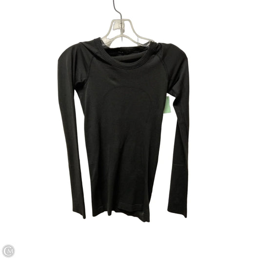 Athletic Top Long Sleeve Crewneck By Lululemon In Brown, Size: Xs
