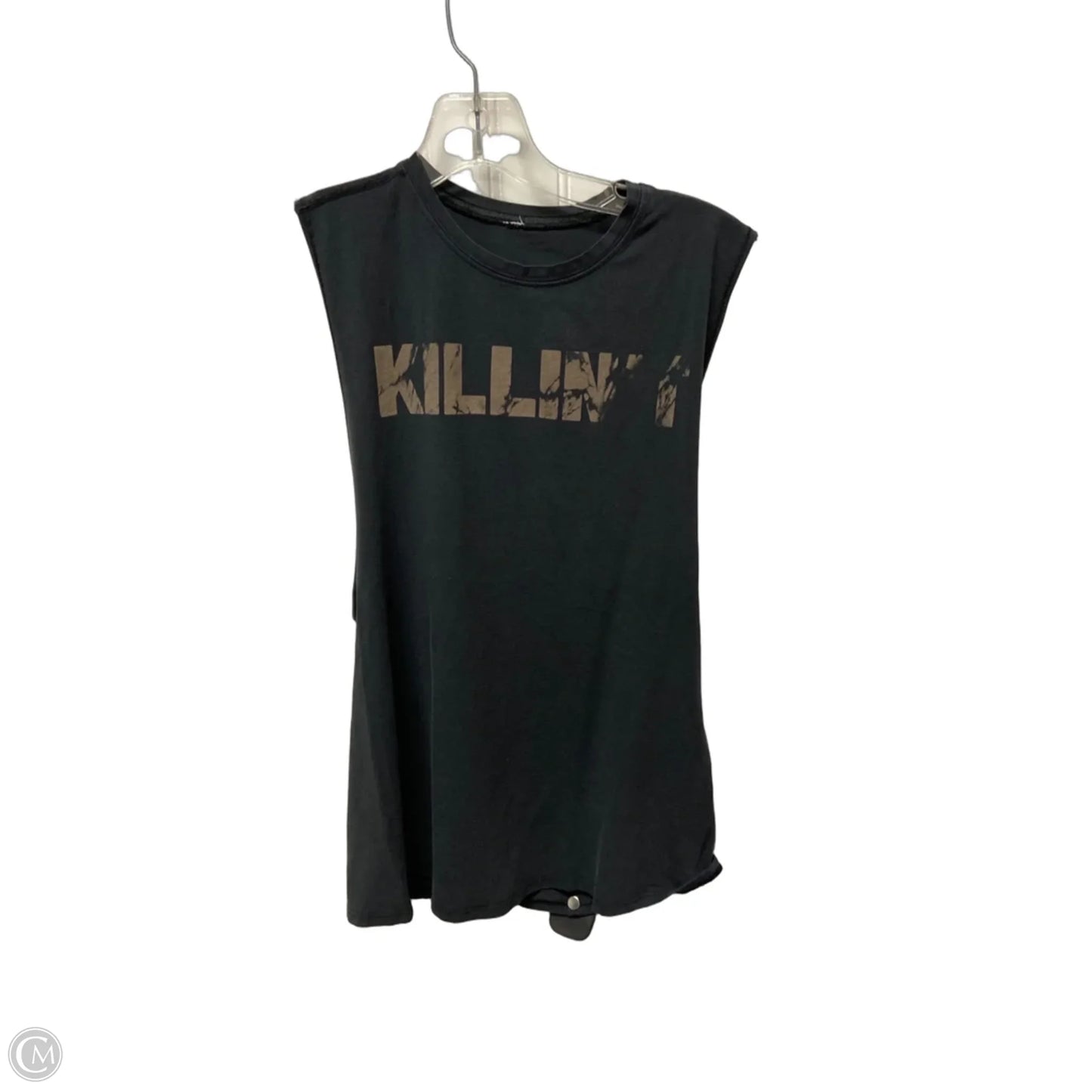 Athletic Tank Top By Lululemon In Grey, Size: Xs