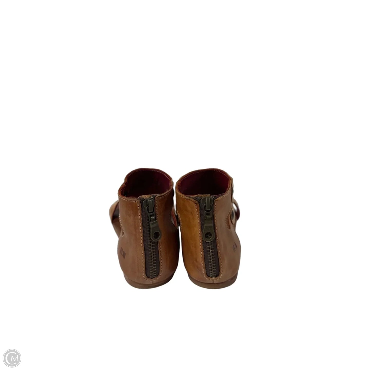 Sandals Flats By Bed Stu In Tan, Size: 6