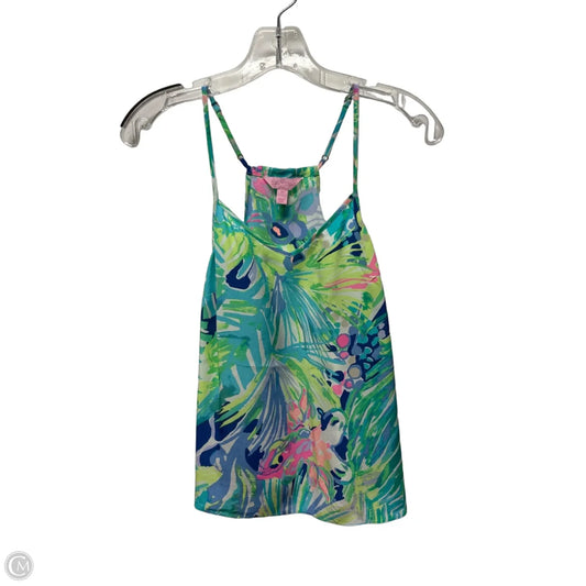Top Sleeveless Designer By Lilly Pulitzer In Multi-colored, Size: Xs