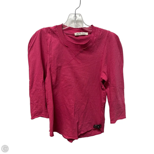 Top Long Sleeve By We The Free In Pink, Size: S