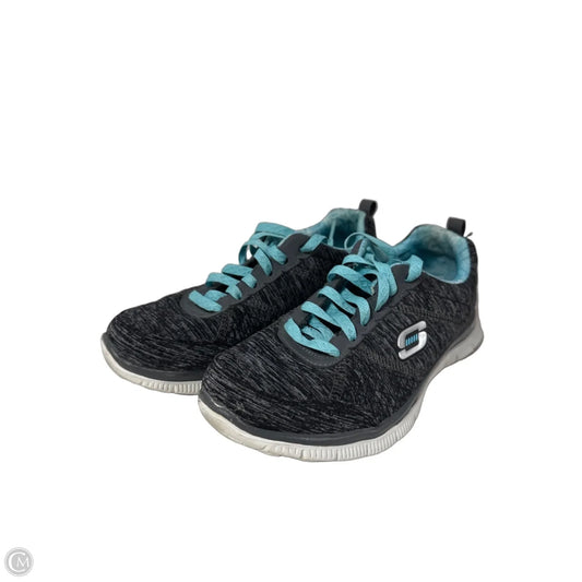 Shoes Athletic By Skechers In Grey, Size: 6.5