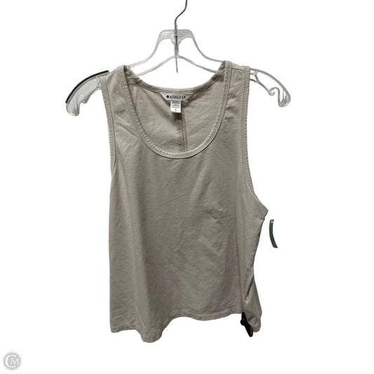 Athletic Tank Top By Athleta In Taupe, Size: S
