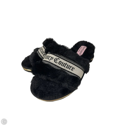 Slippers By Juicy Couture In Black