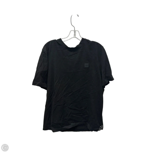Top Short Sleeve Designer By Michael Kors In Black, Size: L