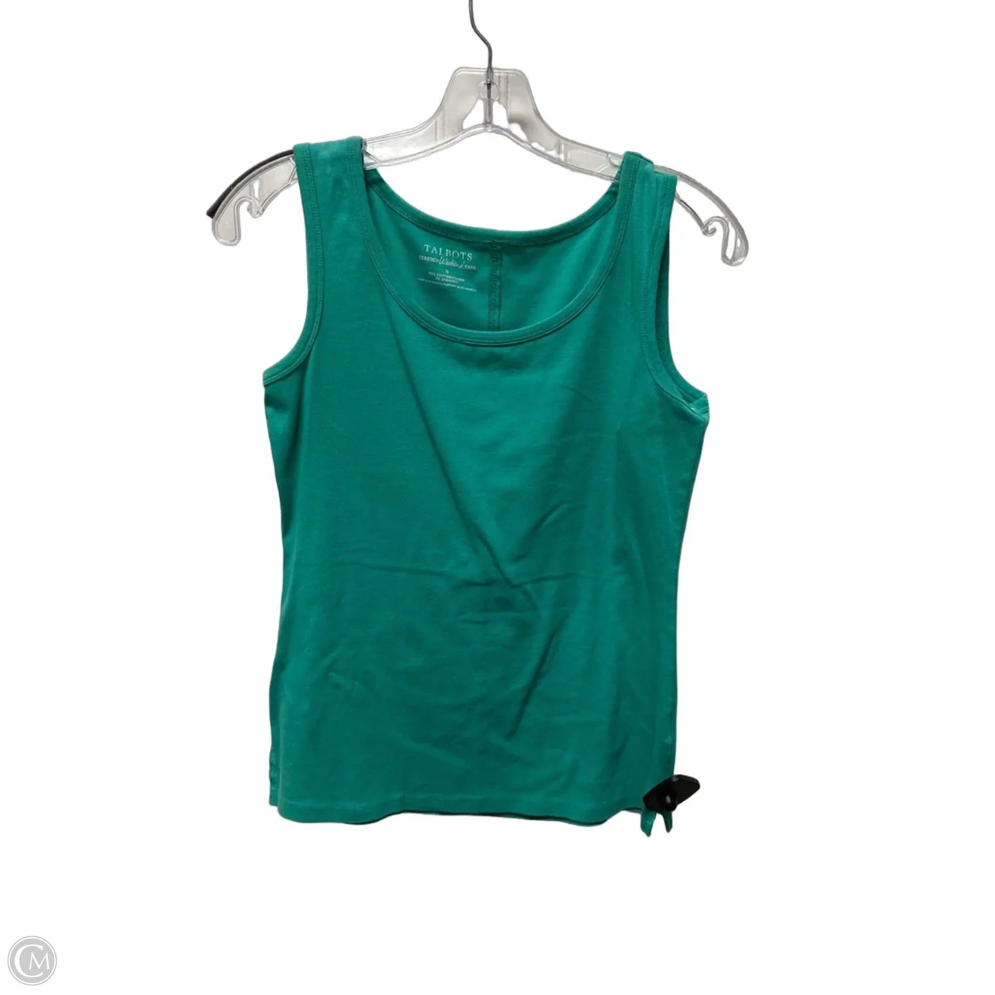 Top Sleeveless Basic By Talbots In Teal, Size: S