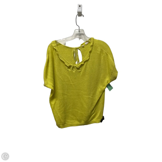 Top Short Sleeve By Moth In Green, Size: S