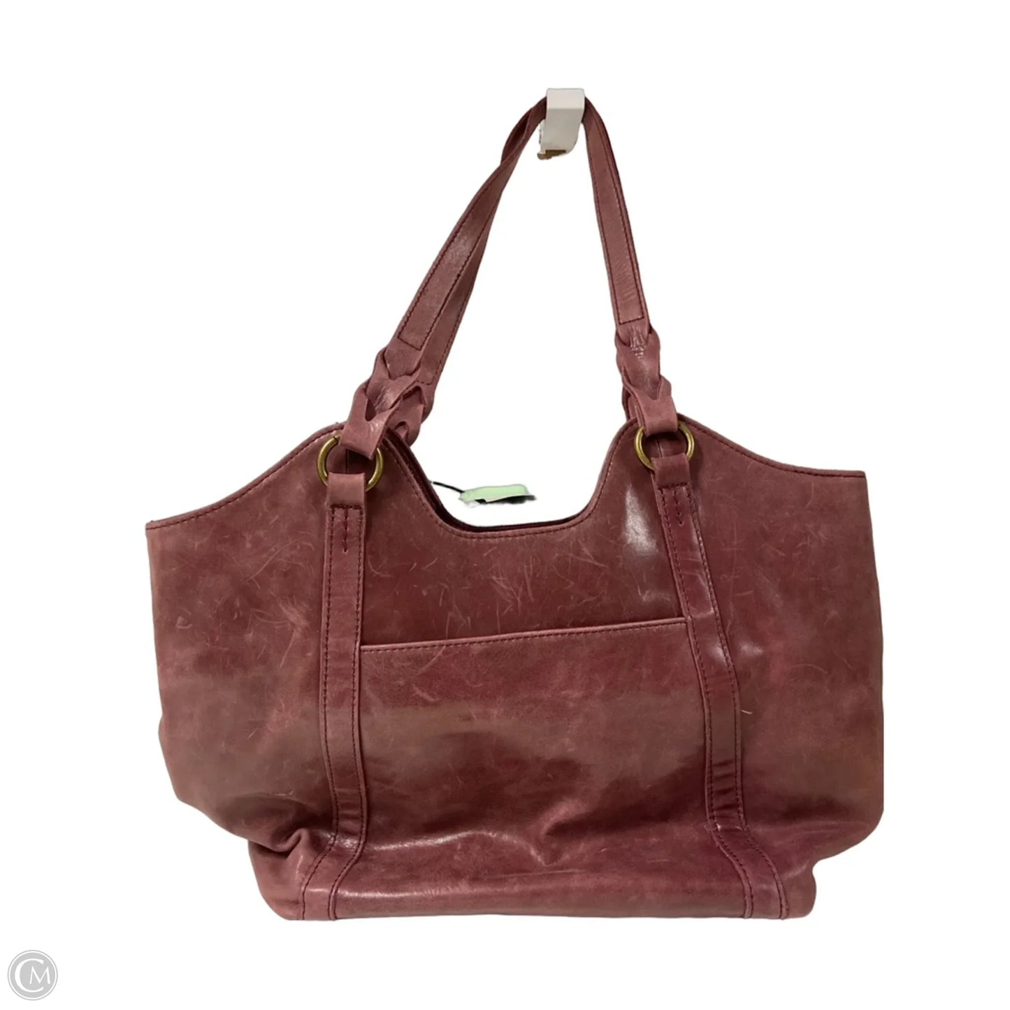 Handbag Leather By The Sak, Size: Medium