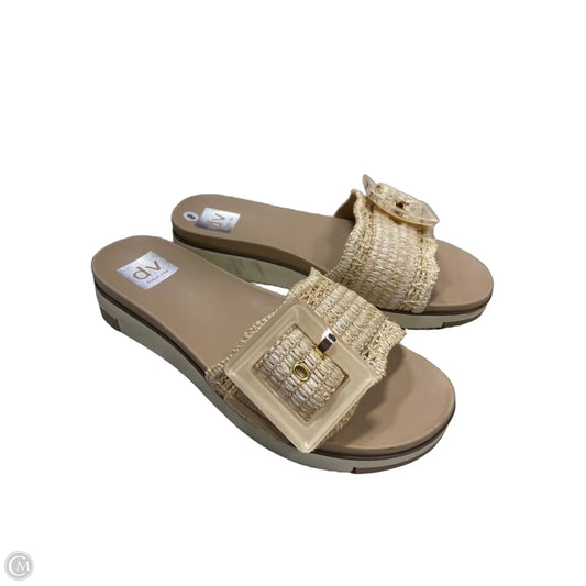 Sandals Flats By Dolce Vita In Beige, Size: 8