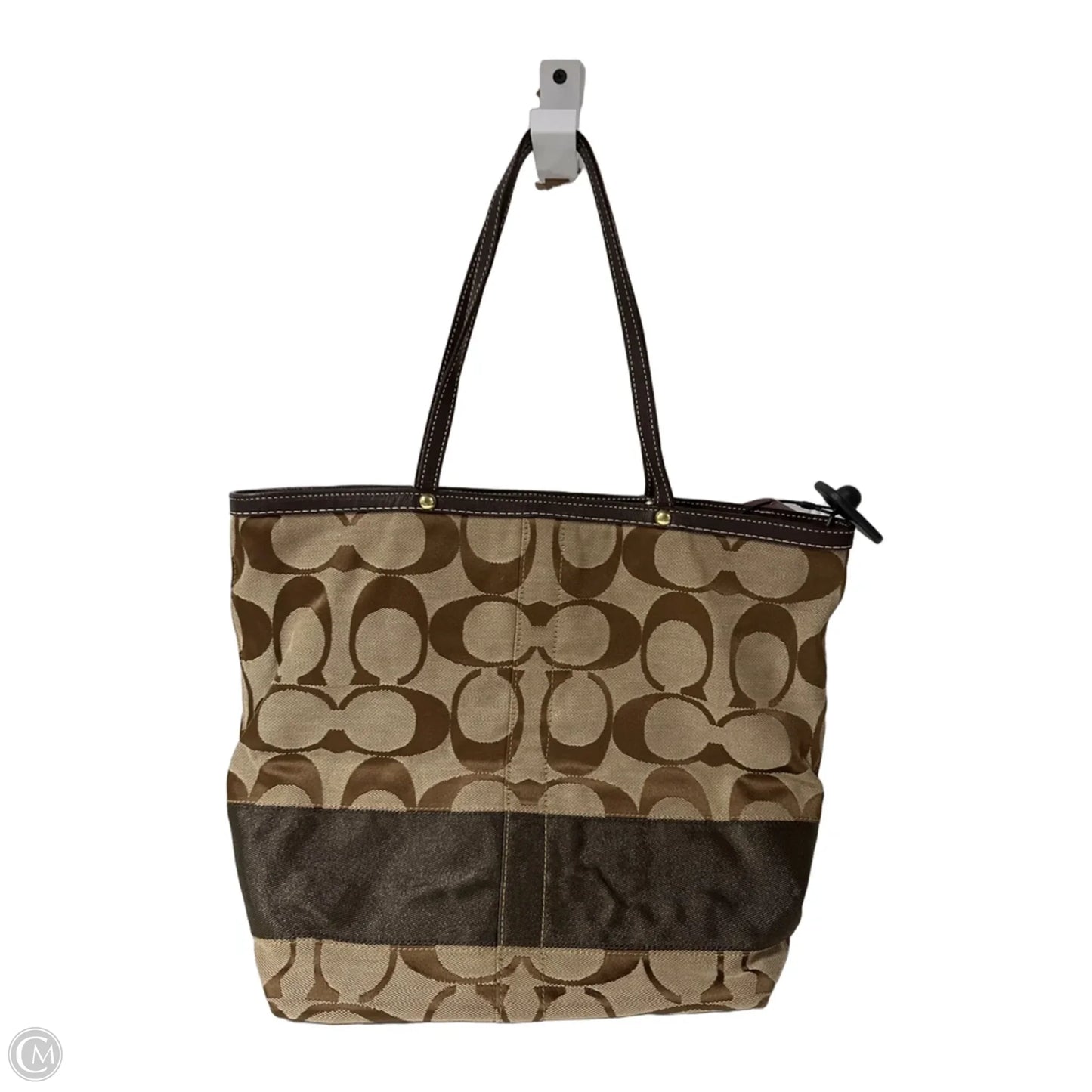 Tote Designer By Coach, Size: Medium