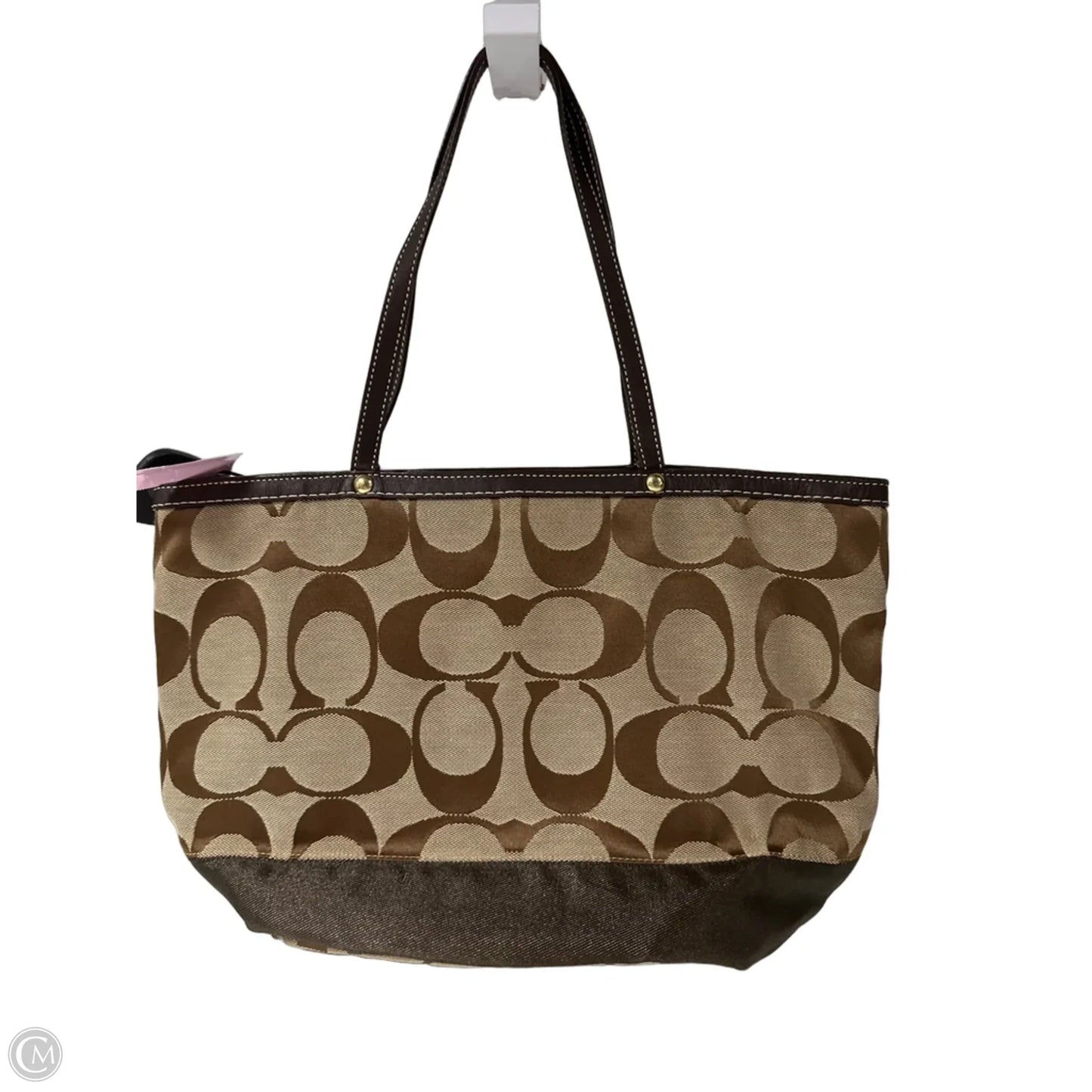Tote Designer By Coach, Size: Medium