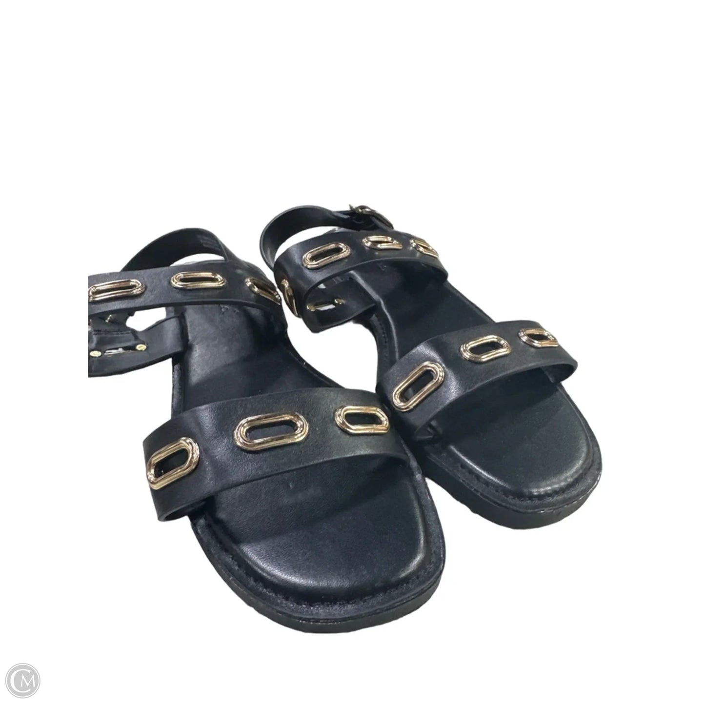 Sandals Flats By Splendid In Black, Size: 7
