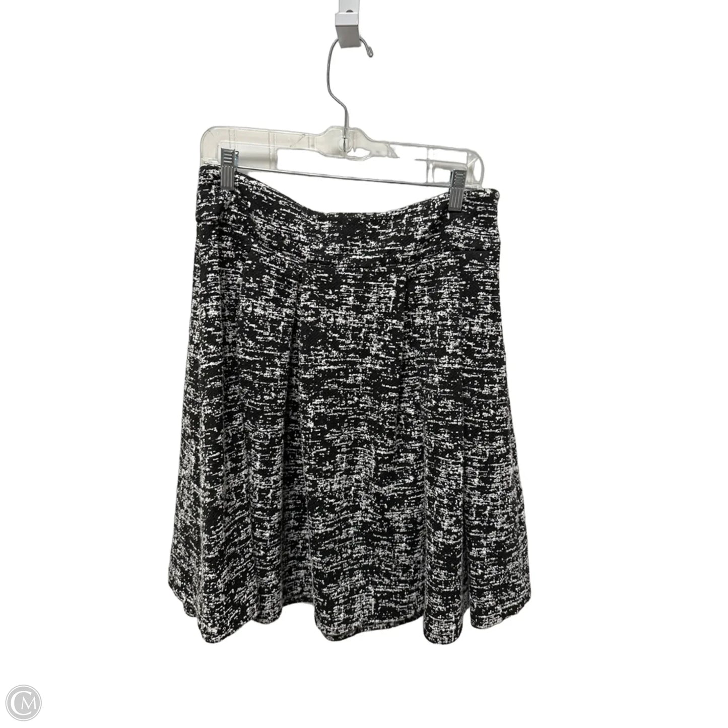Skirt Designer By Karl Lagerfeld In Black & White, Size: 10