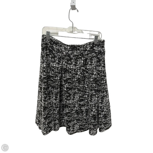 Skirt Designer By Karl Lagerfeld In Black & White, Size: 10