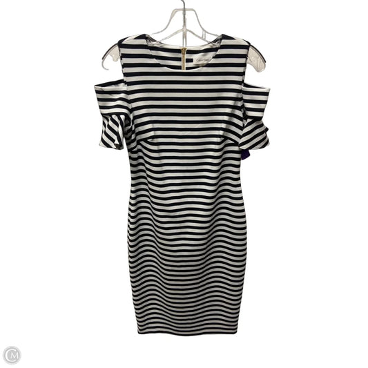 Dress Work By Calvin Klein In Striped Pattern, Size: S