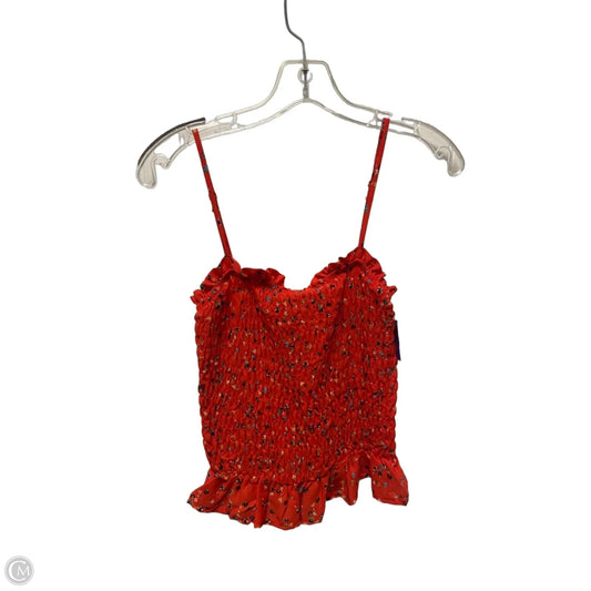 Top Sleeveless By Sienna Sky In Red, Size: Xs