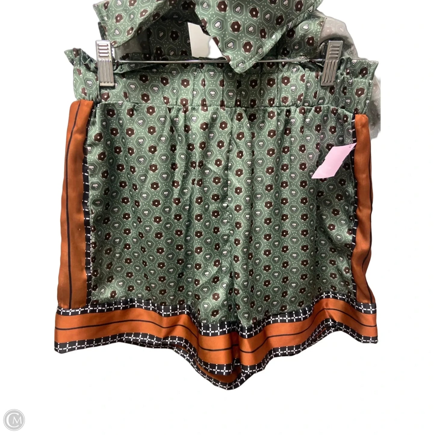 Pajamas 2pc By Clothes Mentor In Green, Size: M
