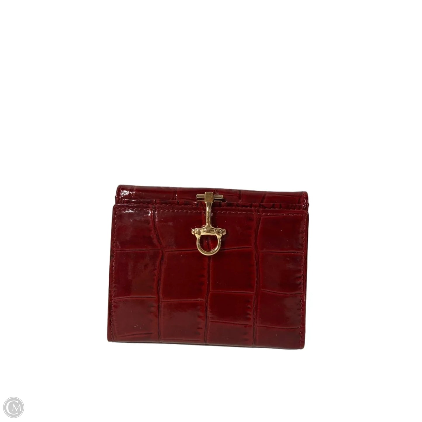Wallet Leather By Clothes Mentor, Size: Medium